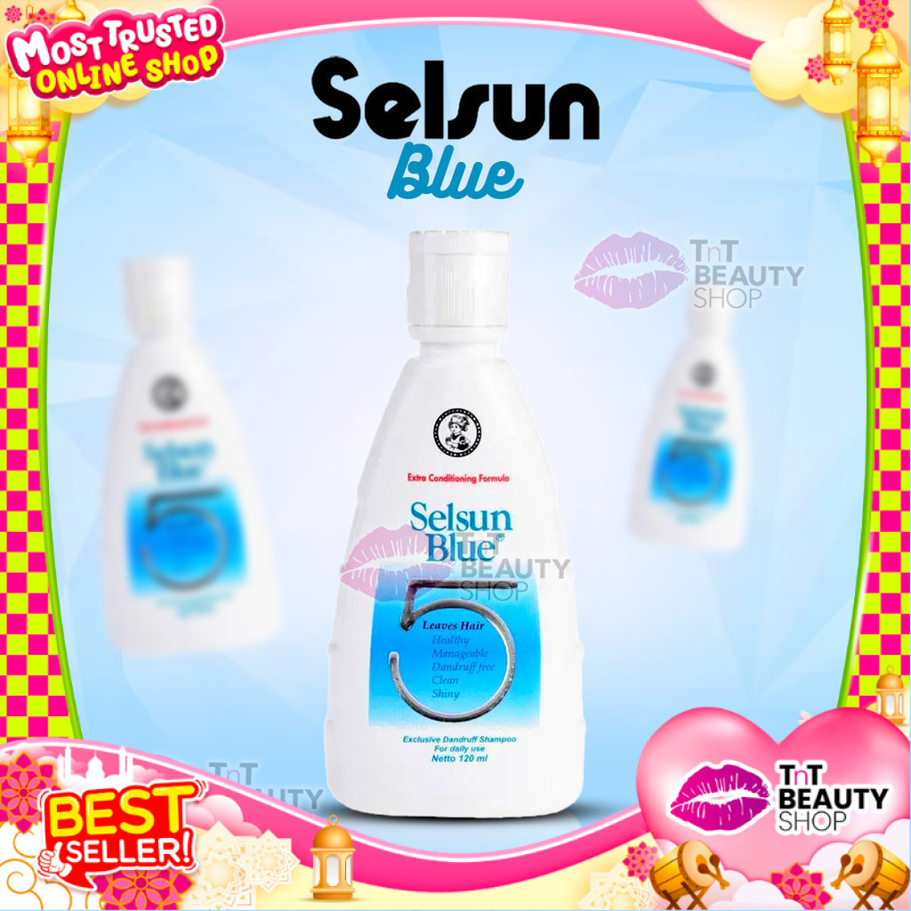 Selsun Blue 5 Five Shampoo | Shampoo Anti Dandruff | 50mL | 120mL | 200mL | TnT Beauty Shop