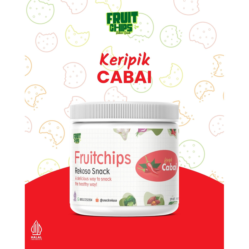 

Kripik Cabai | Fruitchips Rekoso Snack