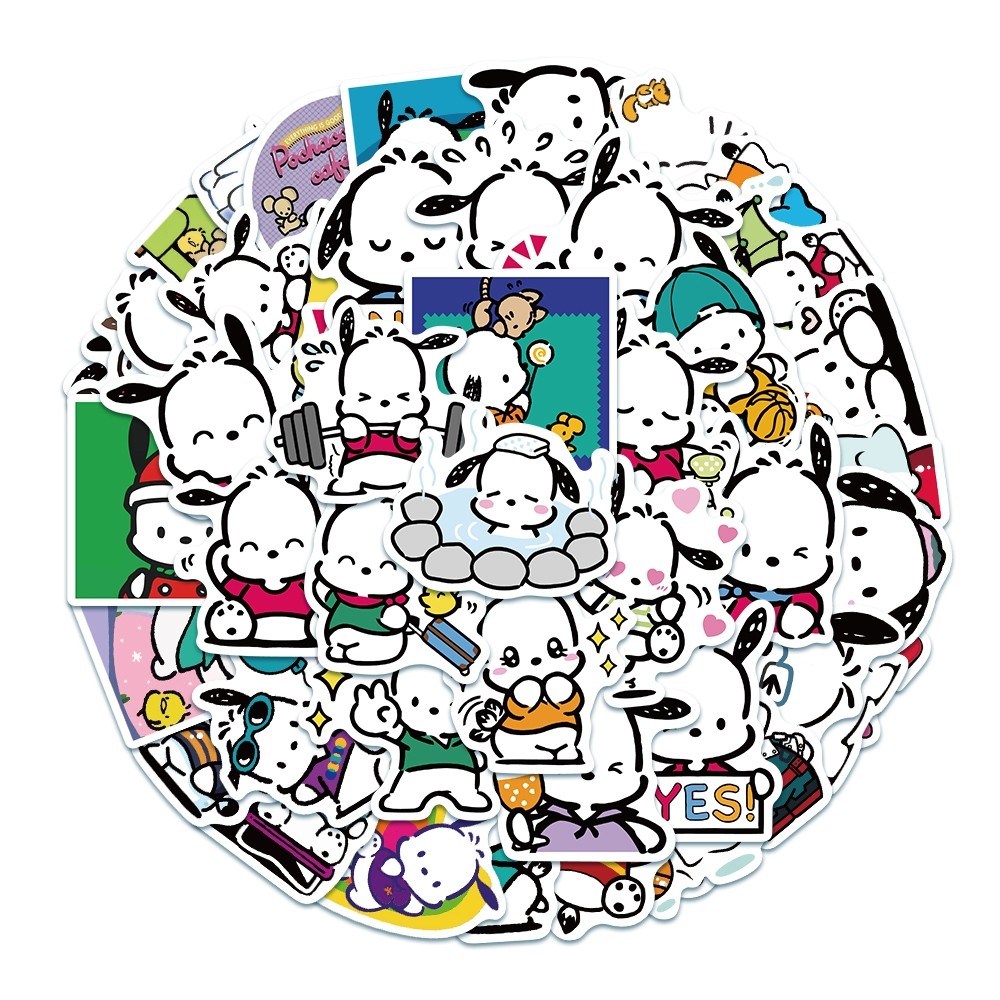

Stiker Pack Anjing Pacha Lucu Stiker Cute Unik Lucu Anjing Pacha untuk Buku Tempel/Buku Harian/Dekorasi Laptop/Sticker Helm Tahan Air Vinil/Stiker Tablet Ponsel stiker tahan air berperekat