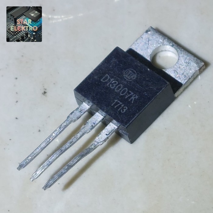 DnG27 D13007K To-220 D13007 3DD13007K NPN 13007 Transistor Power Tube Triode 13007K 400V 8A