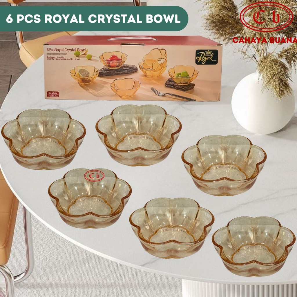 

HAMPERS ISI 6 PCS MANGKOK MAWAR AESTHETIC/ MANGKOK /SOUVENIR /