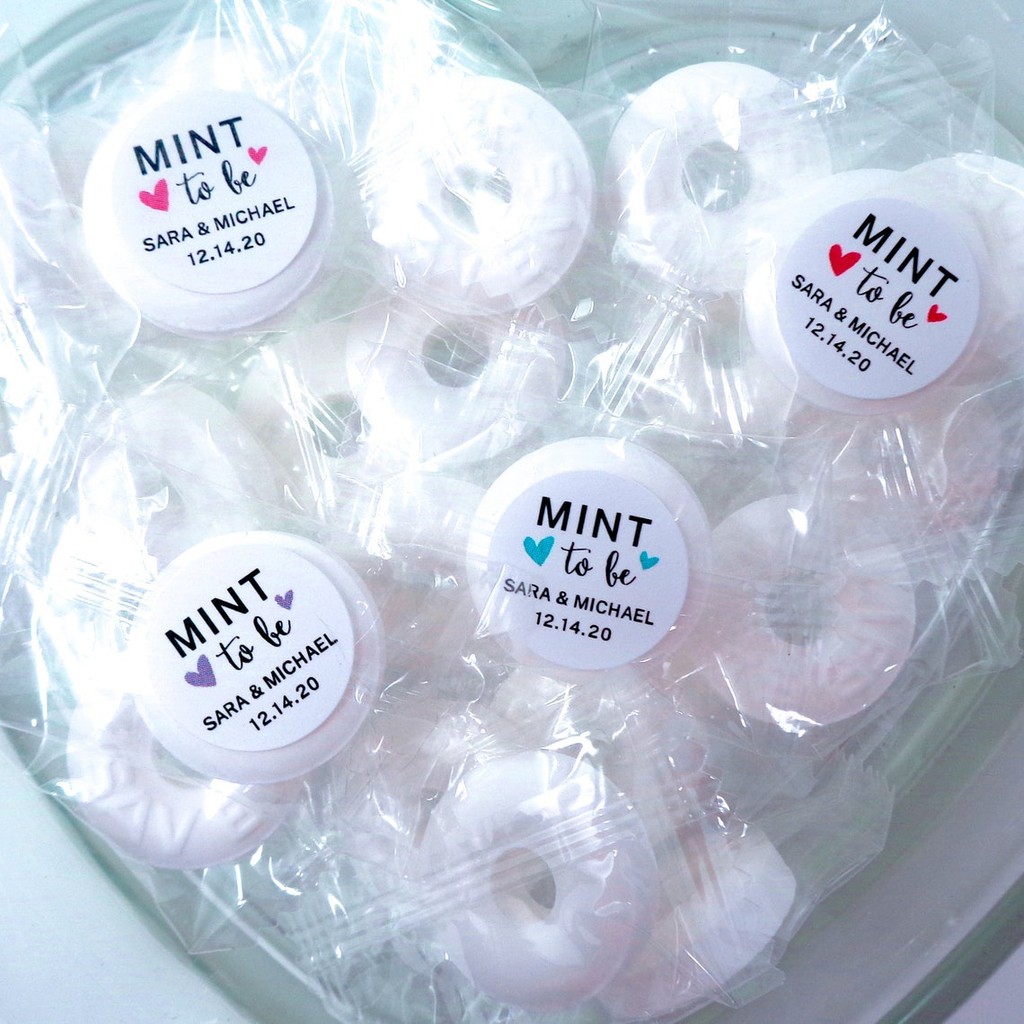 

200, Custom Mint to Be Stickers Candy Bar Personalized Wedding Mint Labels Wedding Stickers for Mints Candy Buffet