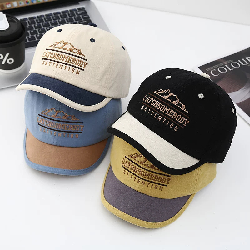 Topi bayi baseball anak laki - laki umur 1-3 tahun kombinasi