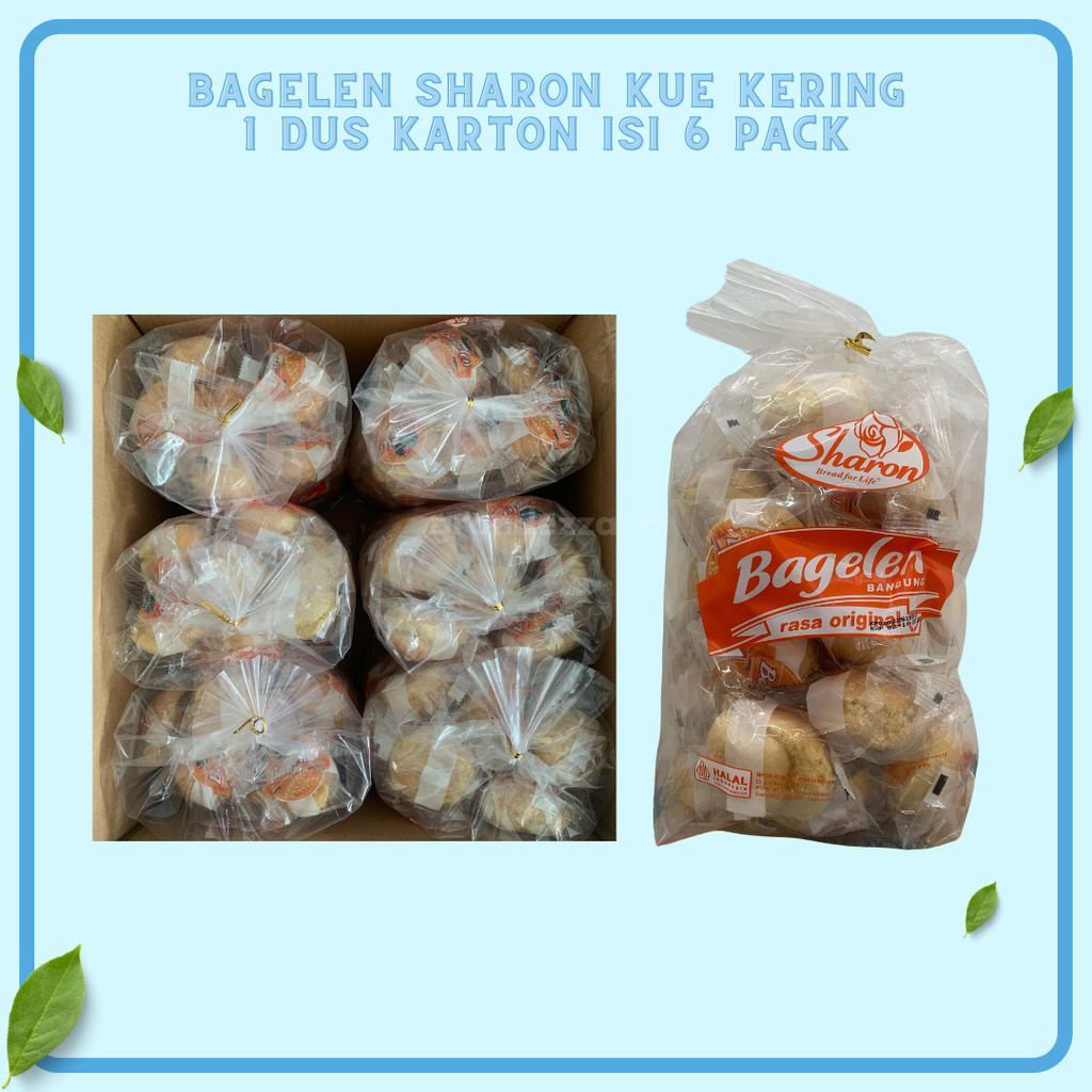 

Bagelen Sharon Kue Kering 1 Dus Karton isi 6 Pack