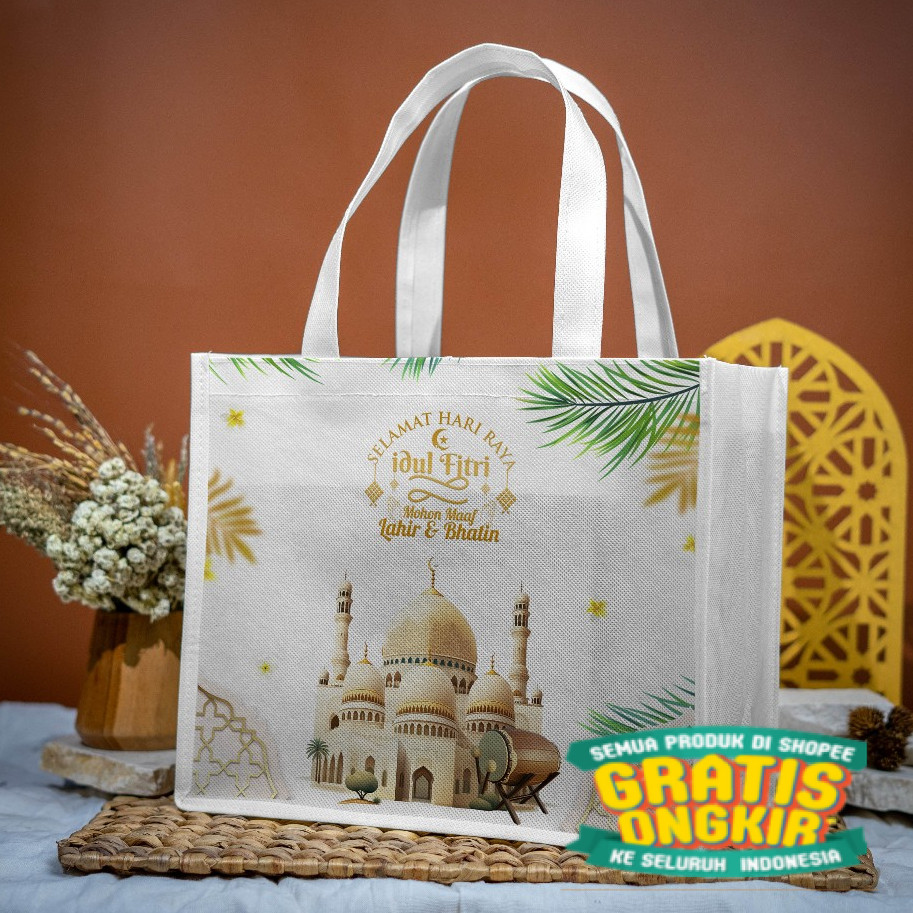 

NEW PRODUK TAS PARCEL LEBARAN, IDUL FITRI HAMPERS PREMIUM, KAIN TEBAL RAMAH LINGKUNGAN warna lembut/ keluarga oleh oleh