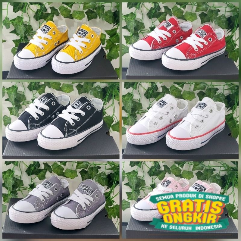 (BISA COD) SEPATU CONVERSE ANAK ALL STAR / SEPATU ANAK LAKI / SEPATU ANAK PEREMPUAN / SEPATU ANAK SE