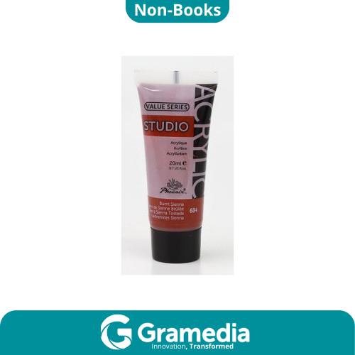 

[Gramedia Cijantung] Phoenix Cat.Acry 20Ml 684 Burntsienna