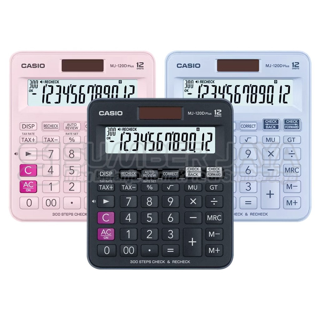 

Casio MJ-120 D PLUS CHECK & CORRECT Kalkulator / Calculator MJ 120D