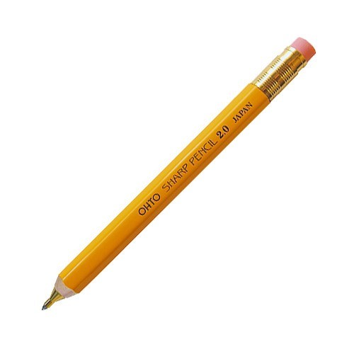 

[New]Promo OHTO Sharp Pencil 2.0 APS-680E Mechanical Pencil - Yellow