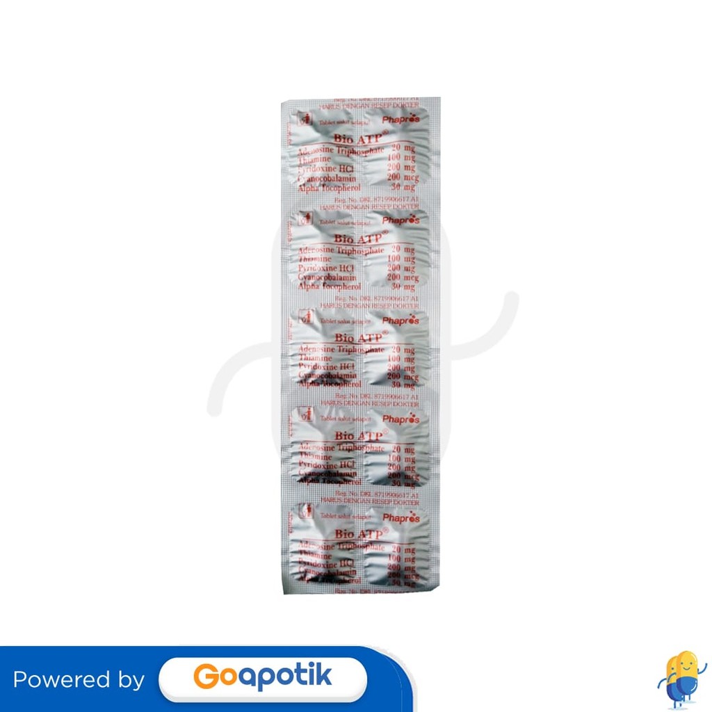 Bio Atp Strip Isi 10 Tablet