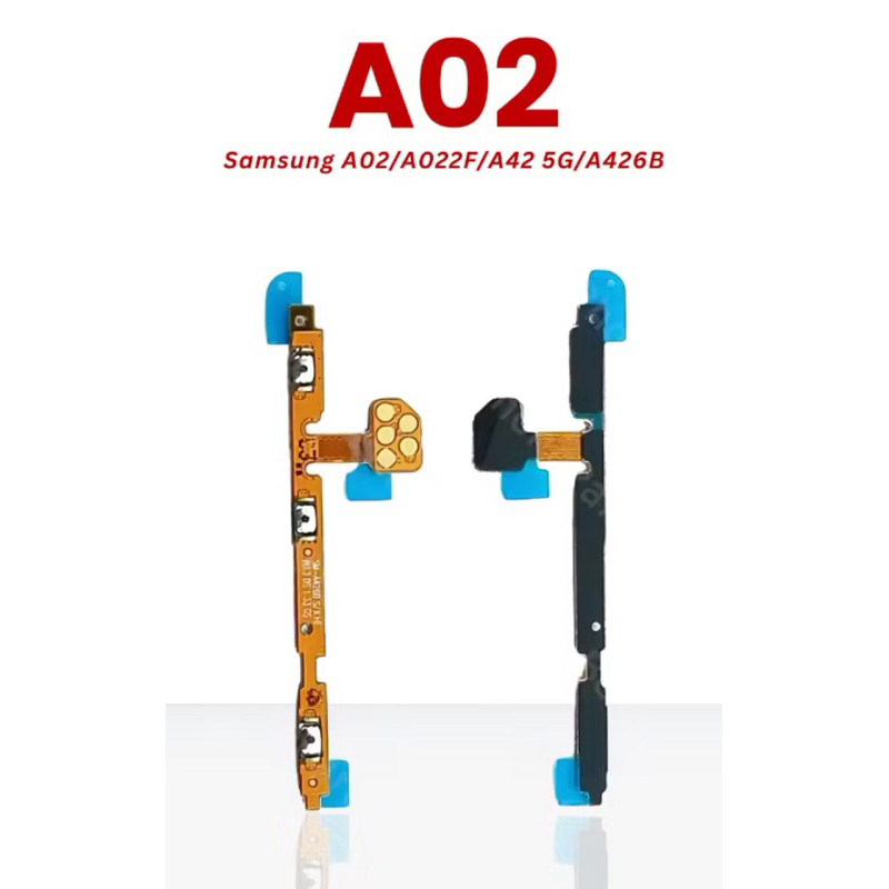 

FLEXIBLE POWER ON OFF + VOLUME SAMSUNG GALAXY A02 / A022 / A32 4G / A325 / A42 / A425 ON / OFF FLEX VOL VOLUME ORIGINAL