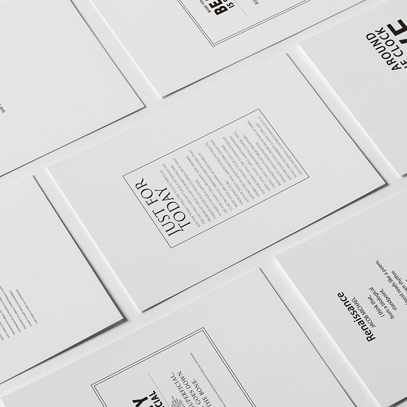 

Ins Minimalism Nordic English Decorative Card Jewelry Manicure Product Photography Photo Props Background Aesthetic Card 5sheets