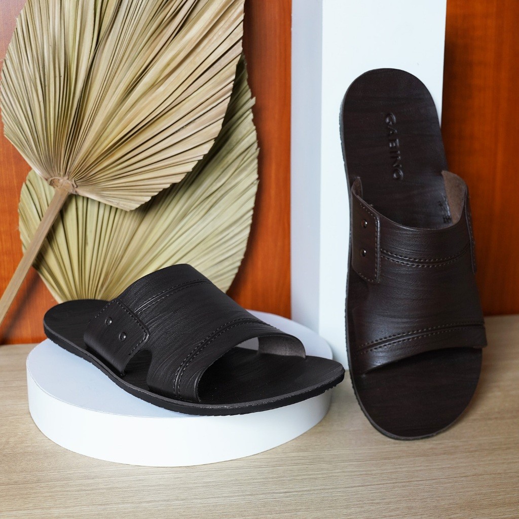 Gabino Sandal Pria Slip On Casual Renno - G2AB4018