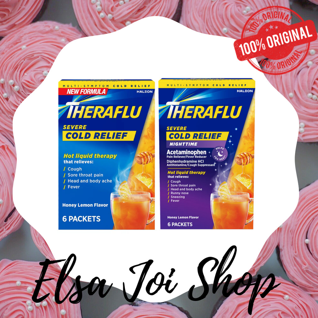 

Theraflu Severe Cold Relief Daytime / Nighttime - ISI 6 packets