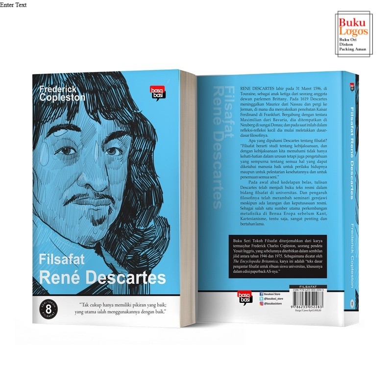Buku logos - [BUKU FILSAFAT RENE DESCARTES] Filsafat Rene Descartes - Frederick Copleston - Basabasi