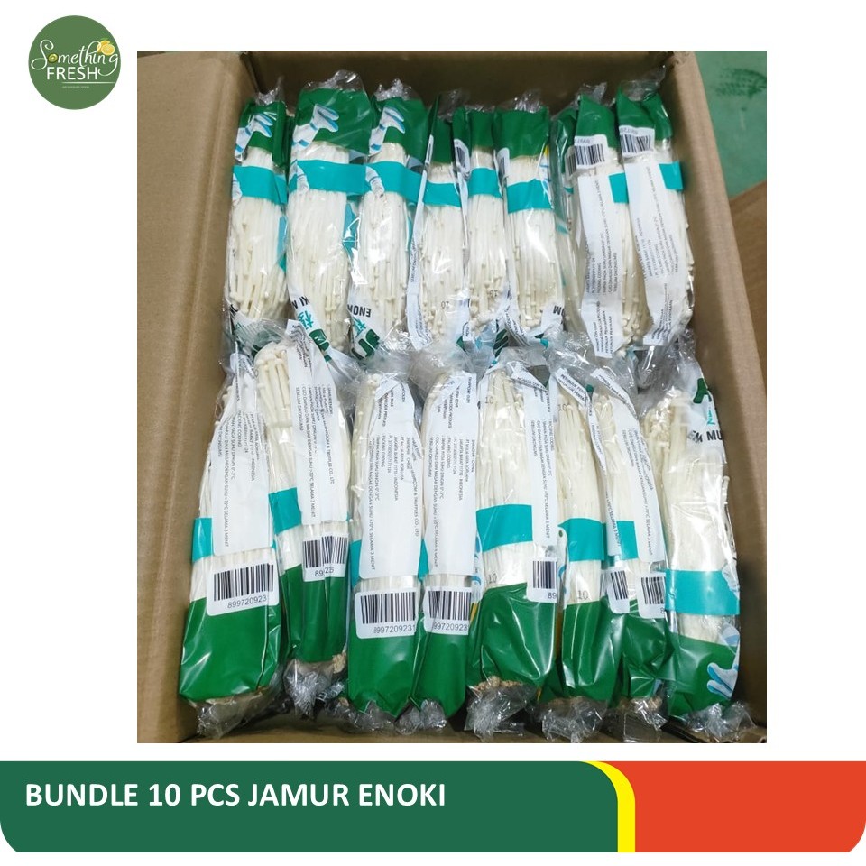 

BUNDLE 10 PCS JAMUR ENOKI HARVO