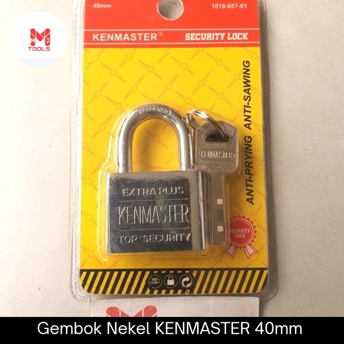 Gembok Nekel KENMASTER 40mm Pendek - KENMASTER Gembok Stainless - Gembok Anti Maling - Gembok Pagar 
