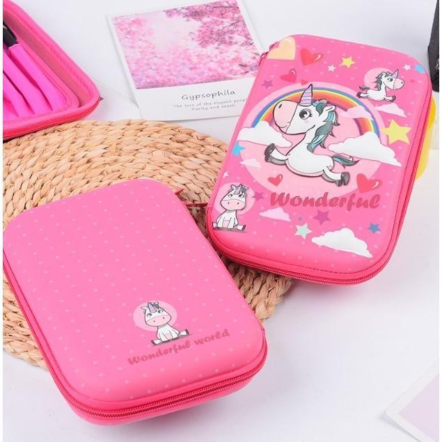 

[P R O M O] Tempat Kotak Tepak Pensil Karakter Anak Laki Laki Perempuan 3D PC0007 alat tulis Stationery - MOTIF M