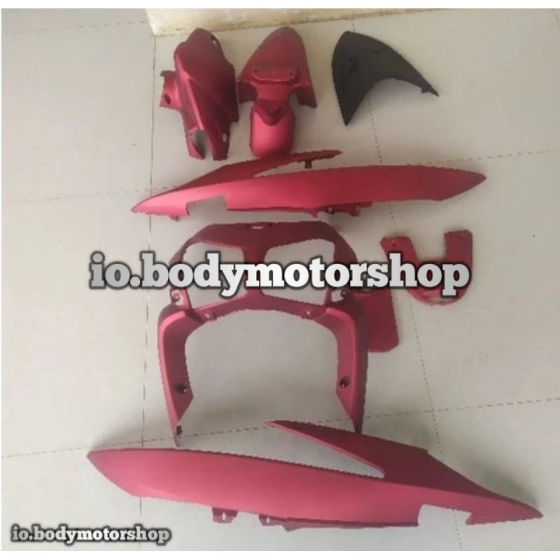 BODY FULL HALUS VARIO 110 KARBU MERAH DOFF , HITAM DOFF , BIRU DOFF COSTUM