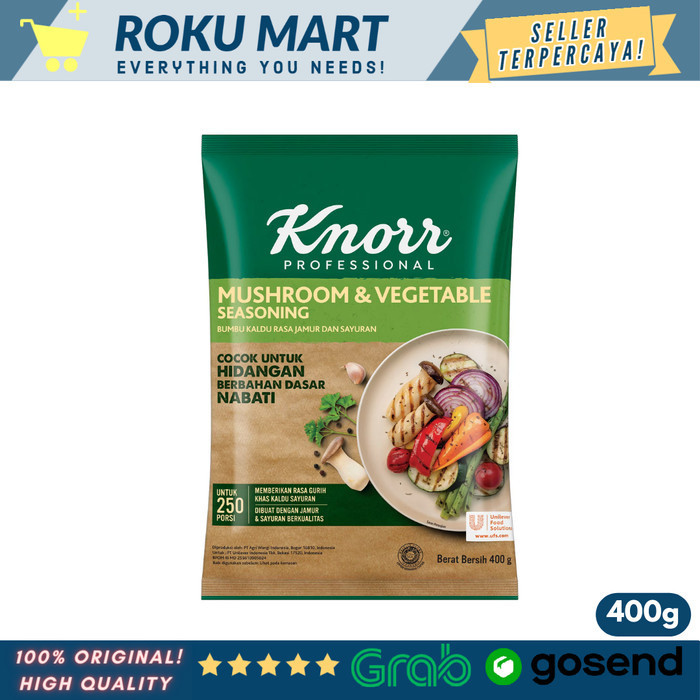 

KNORR Mushroom & Vegetable 400 g / Bumbu Jamur Sayuran Knor