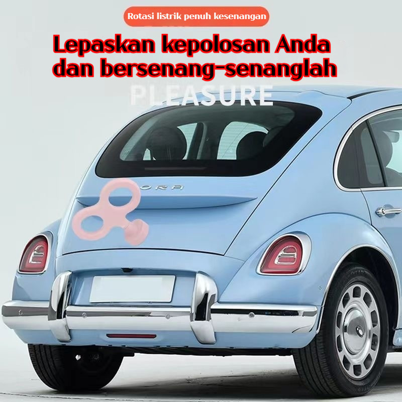 Stereo Angin Besar/ 3d Lucu Mesin Jam Mini Lucu Universal Mobil Baterai Sepeda Motor Mobil /Dekorasi