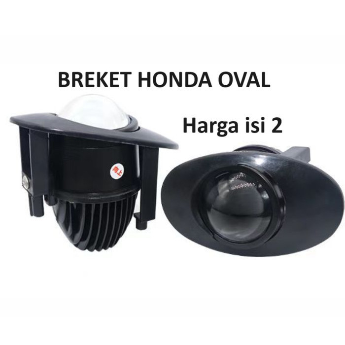 BREKET foglamp honda OVAL adapter sambungan biled 2 inch projie projector foglamp mobil fog lamp 2in