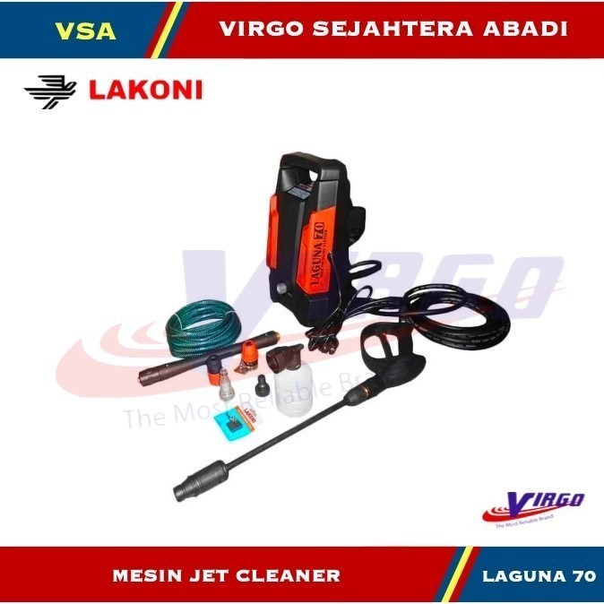 MESIN LAKONI LAGUNA 70 STEAM CUCI MOBIL MOTOR KANDANG AC HIGH PRESSURE JET CLEANER SEMPROT AIR