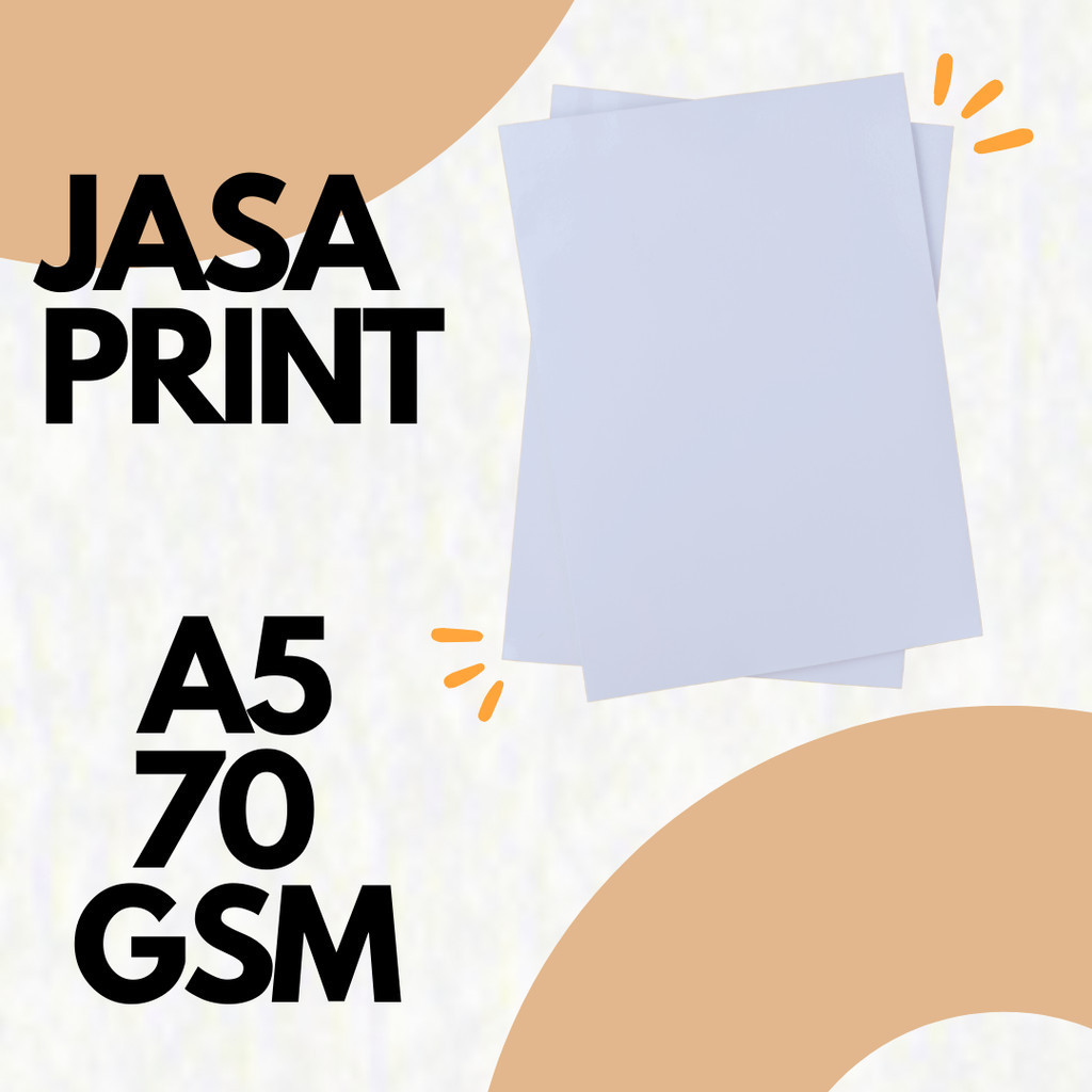 

jasa print A5 70 gsm