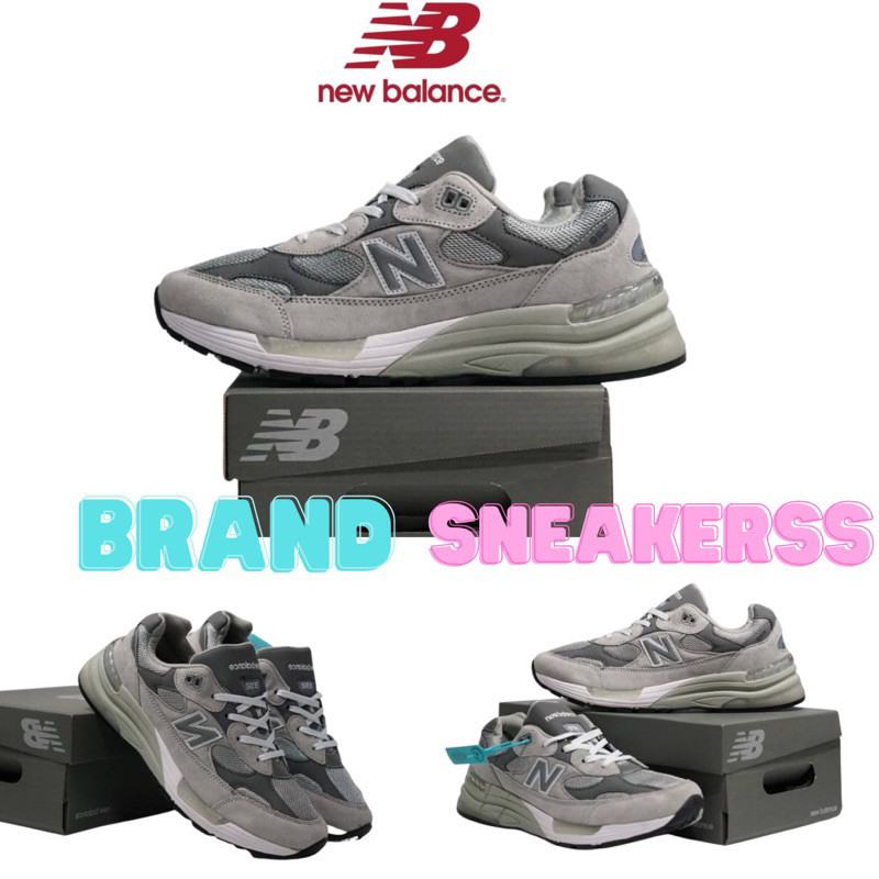 HOOT SALLE SEPATU  NEW BALANCE 992 990 V3 V2 V4 V6 BLACK  GREY WHITE ORIGINAL SIZE 38-45