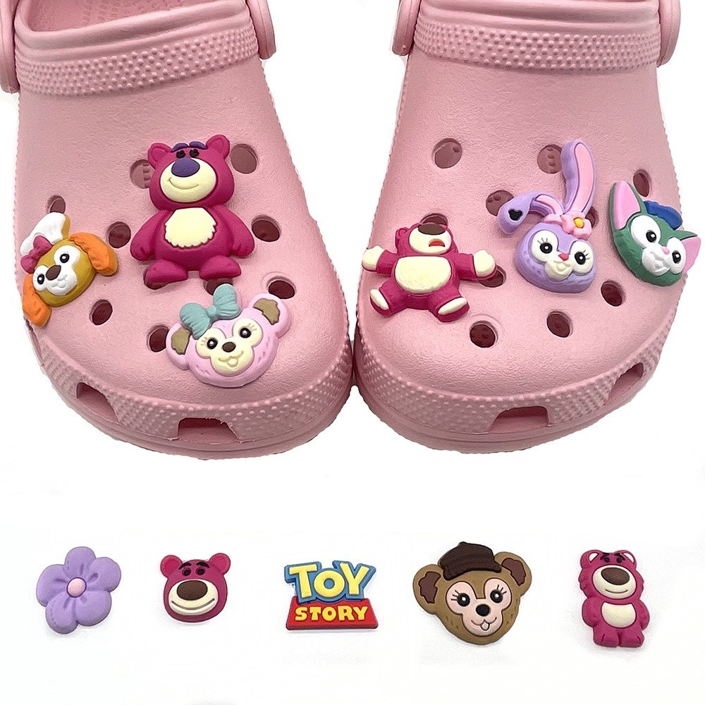 Jibbitz Crocs Pin Sandal Toy Story Lotso  Hiasan Sendal Baim