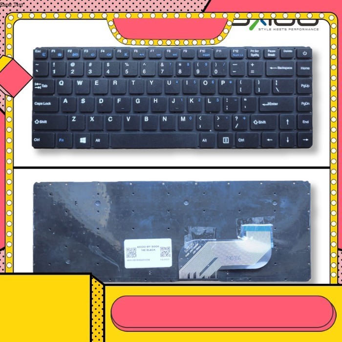KEYBOARD LAPTOP | KEYBOARD LEPTOP AXIOO Mybook 14-E BLACK