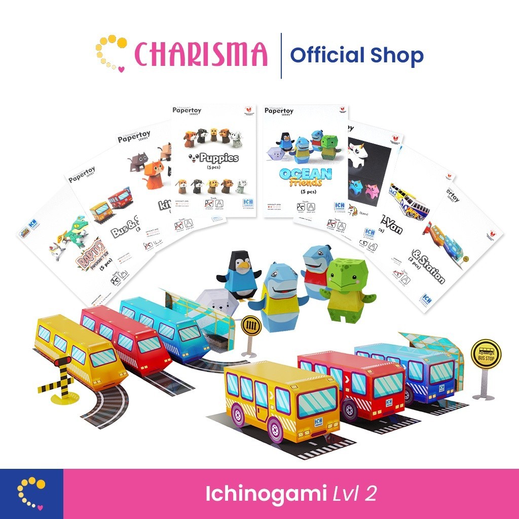 

Charisma Ichinogami Papercraft Expert- Creation Paper Art Book Series