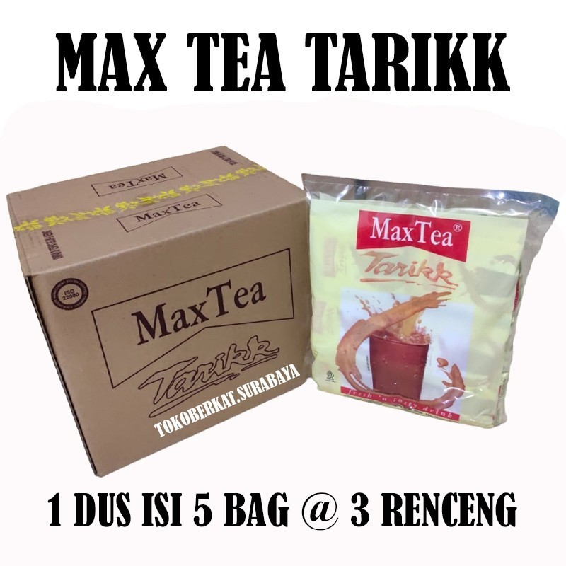 

MAX TEA TEH TARIKK DUS ISI 15 RENCENG