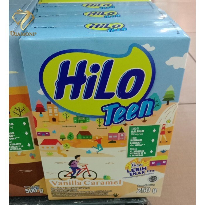 

Hilo Teen Vanila Caramel Box 250gr - Vanila