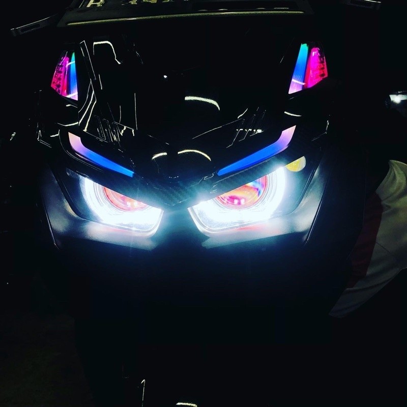 PROJIE VARIO 160 BILED AES WST ALIS DRL AES RGB hp bluetooth android ios full set headlamp