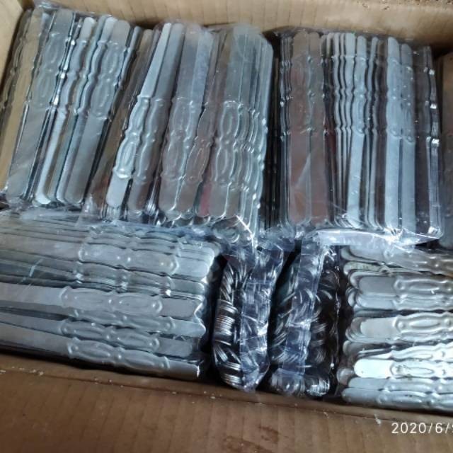 JUAL KLEM PLAT BESI UKIR KLEM TEBOK SANGKAR 1 PAK NON MERK PENJEPIT BAWAHAN KANDANG MURAI LOVEBIRD