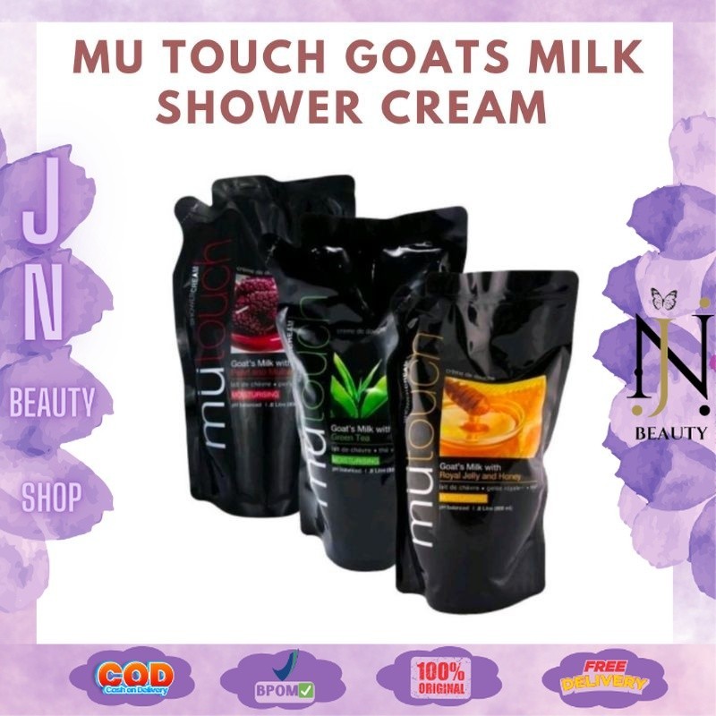 MU TOUCH GOATS MILK SHOWER CREAM REFILL