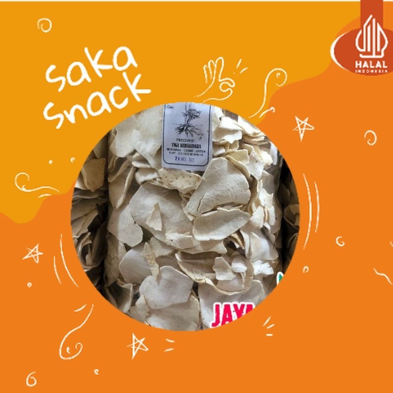 

250gram kripik gadung rasa bawang matang sakasnack