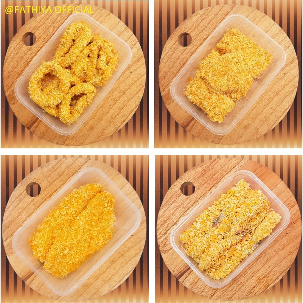 

[KIRIM INSTANT] - Menu Katsu Lauk Siap Goreng / Katsu Ayam Katsu Udang Katsu Dori Katsu Cumi Siap Goreng - SayurInstant