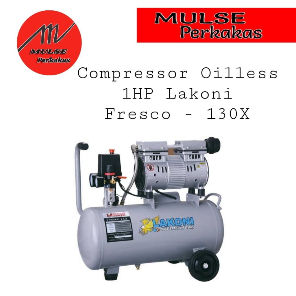 Compressor Oilless 1HP Fresco-130X Lakoni