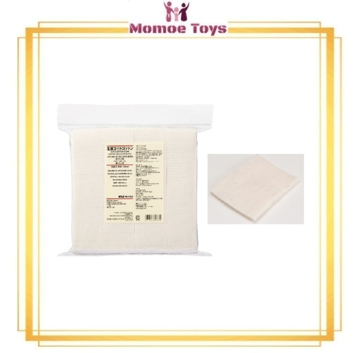 MUJI Organic Cotton 180pads - Kapas Wajah Muji  Jepang