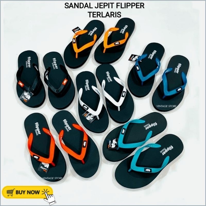 SANDAL JEPIT FLIPPER TERLARIS SANDAL PRIA FIPPER SANDAL CASUAL PRIA BAHAN MELAR
