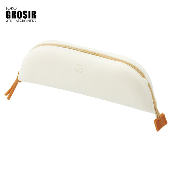 

LIHIT LAB Tempat Pensil Tray Pen Case Large A-7731 - Lily White