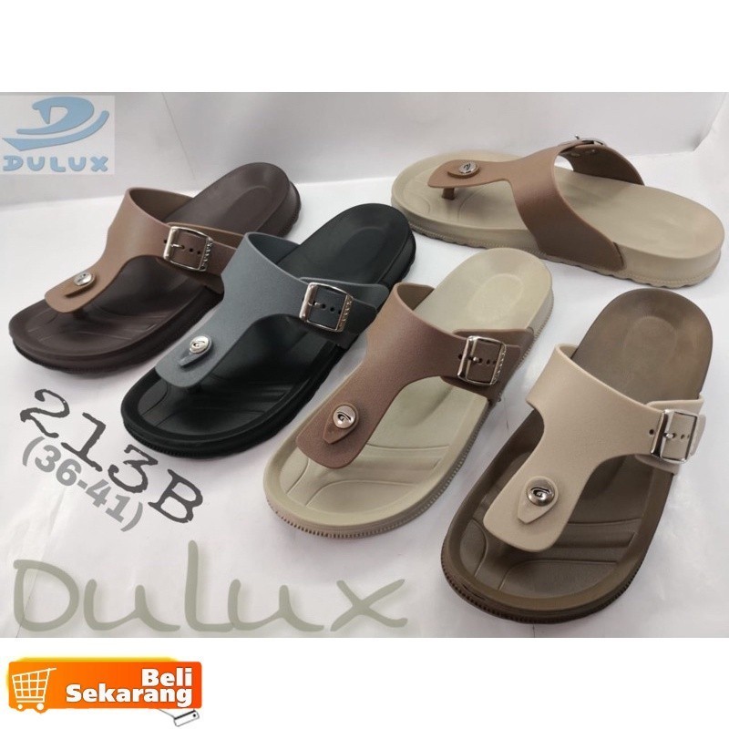 Sandal jepit karet Dulux 213 B-A (uk 36-44)