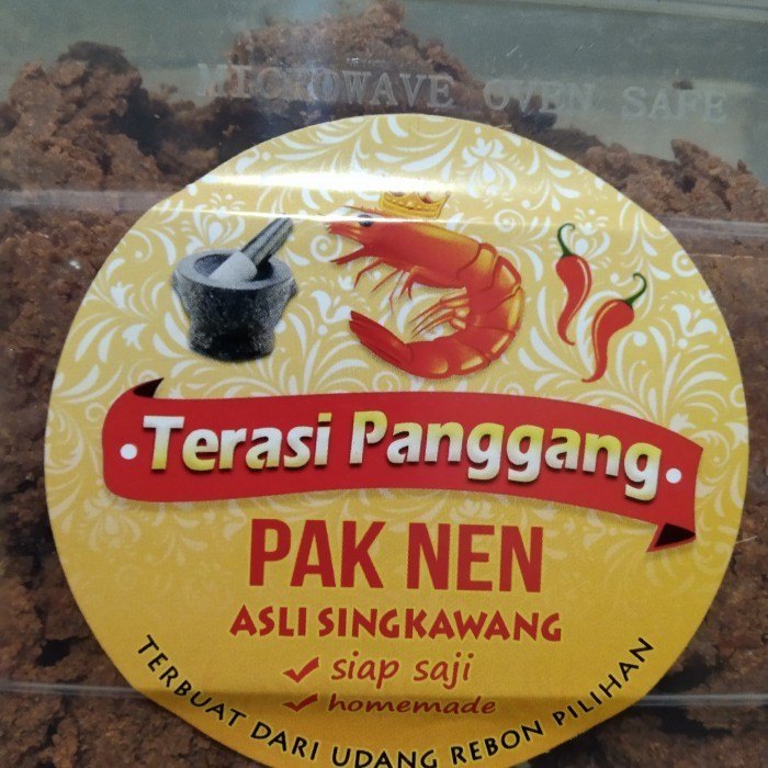 

terasi udang pak nen,asli kalimantan