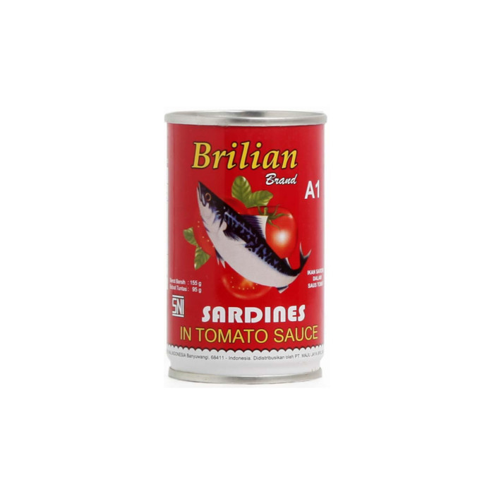 

d Brilian Sardines In Tomato Sauce 155 gr