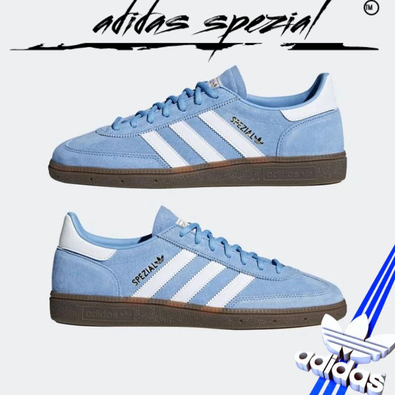 sneakers Adidas Handball Spezial Light Blue Feather White Gum - Adidas Blue ice - Adidas Spesial - C