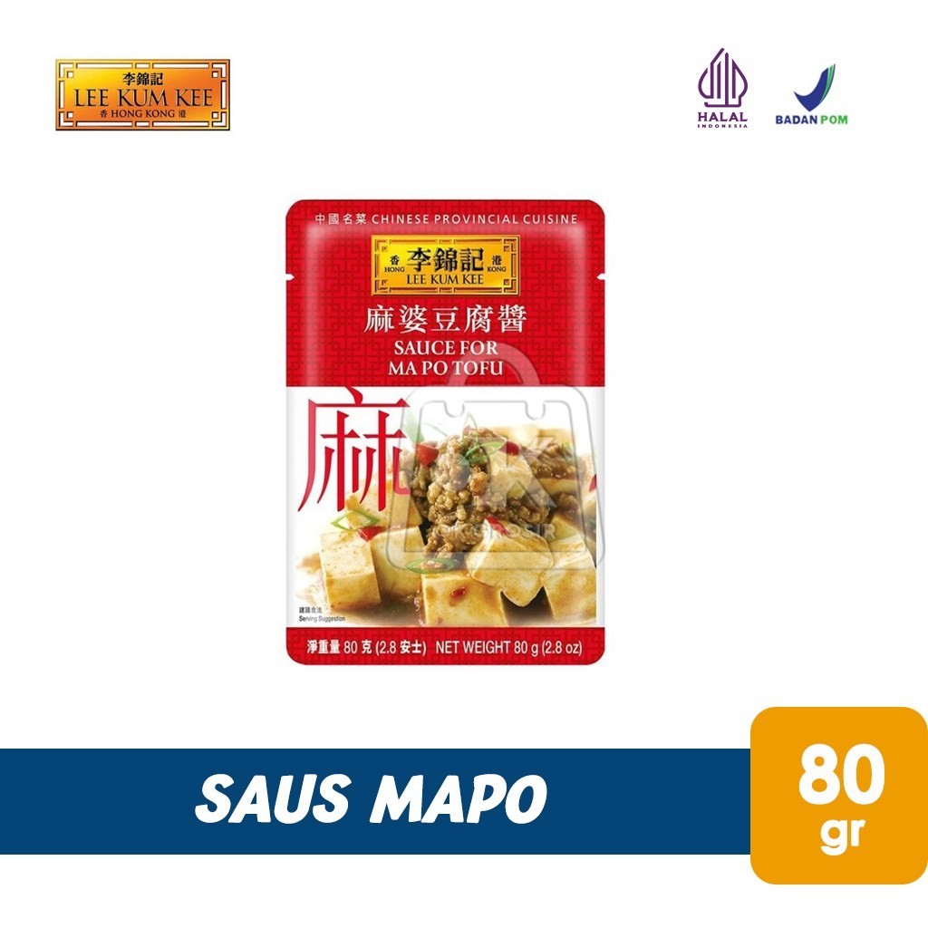 

Saus Mapo Tofu LEE KUM KEE Ma Po Sauce (Pouch 80gr)