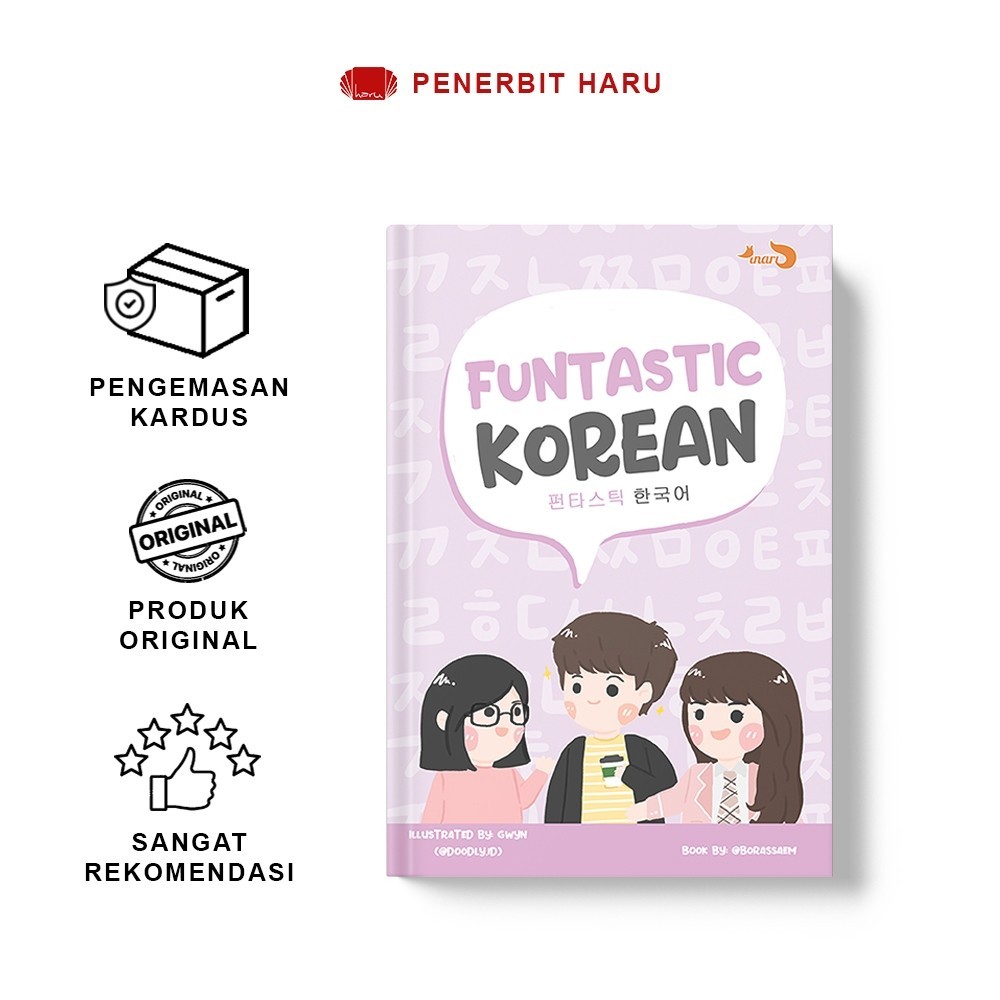 

[PROMO MURAH] Funtastic Korean Penulis Ilustrator : Borassaem Gwyn (Doodly.id)