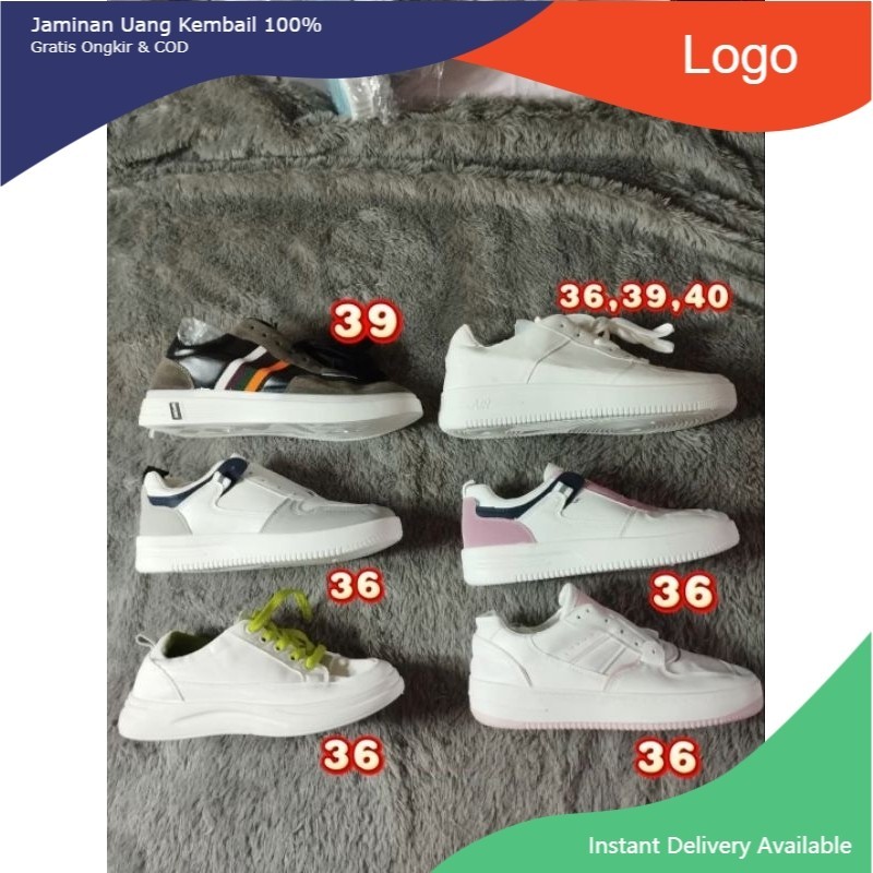 cuci gudang sepatu import murah